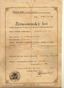 12. ROK 1935 ŽIVNOSTENSKÝ LIST DĚDA